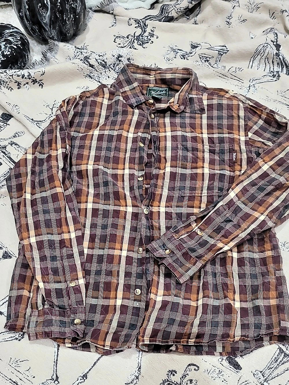 Woolrich Plaid Button Down